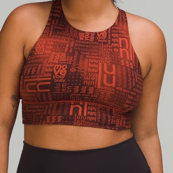 Lululemon Energy High-Neck Longline Bra - Picture 1 of 3